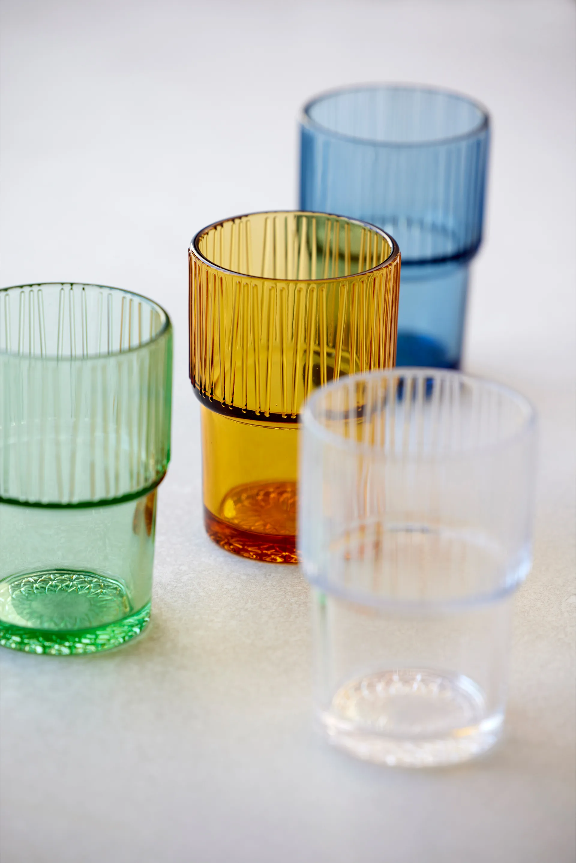 Copo de café Kusintha 38 cl 4 un., Clear Bitz