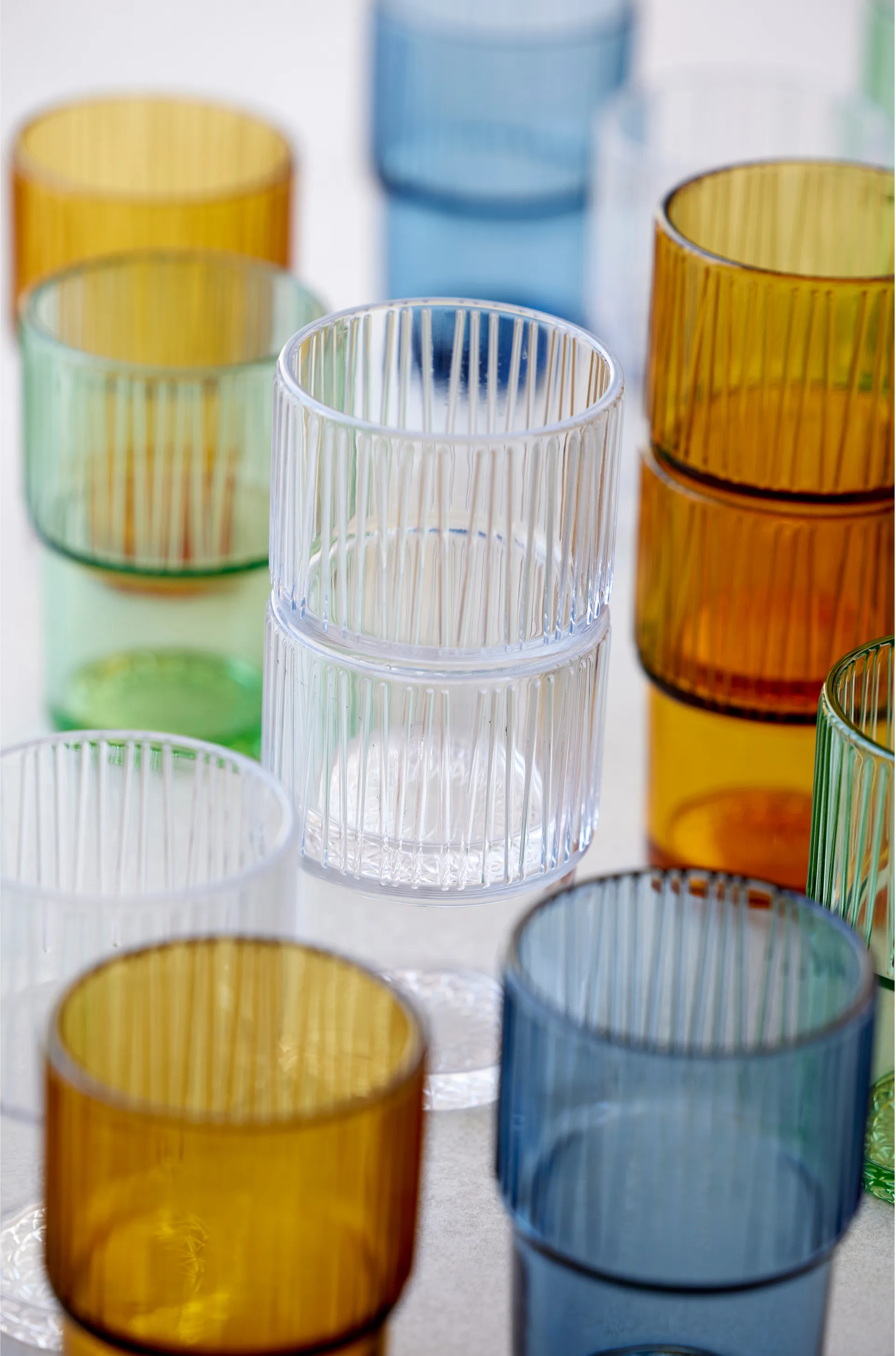 Copo de café Kusintha 38 cl 4 un., Clear Bitz