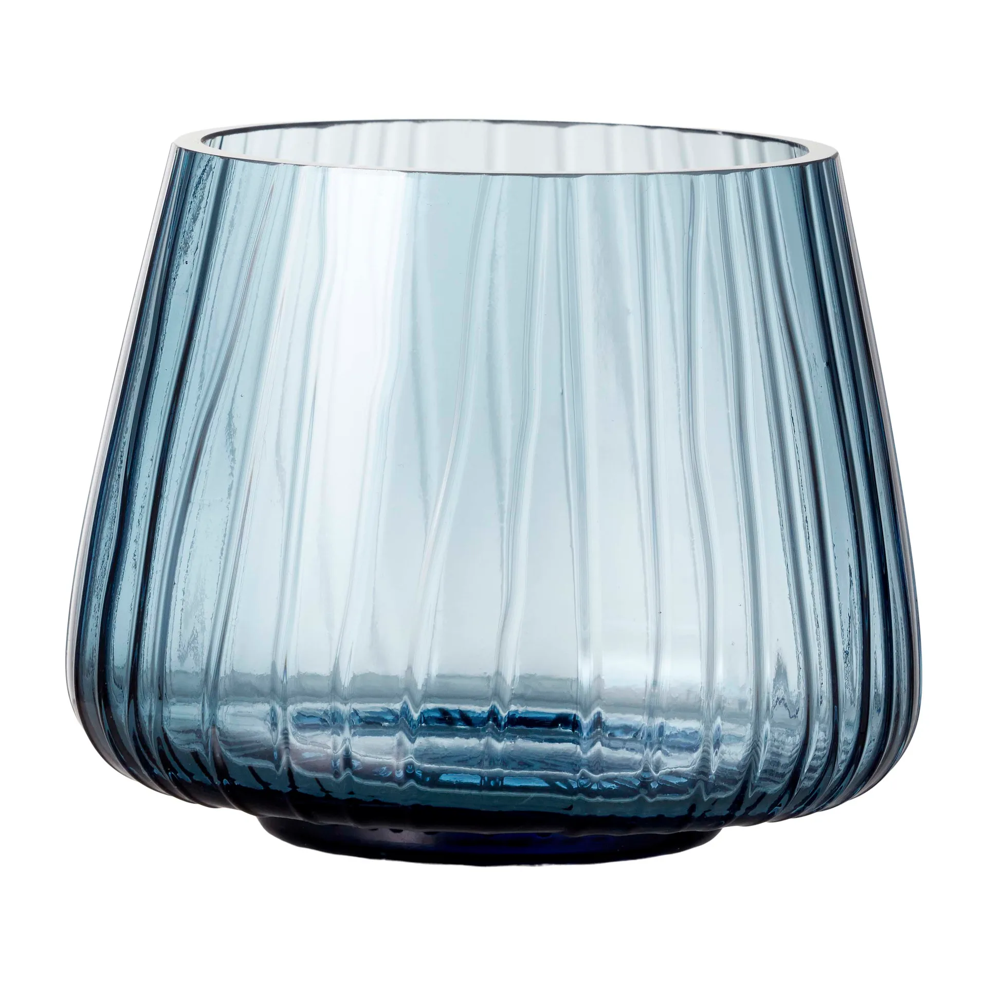 Porta velas 7,5 cm 2-peças Kusintha, Azul  Bitz