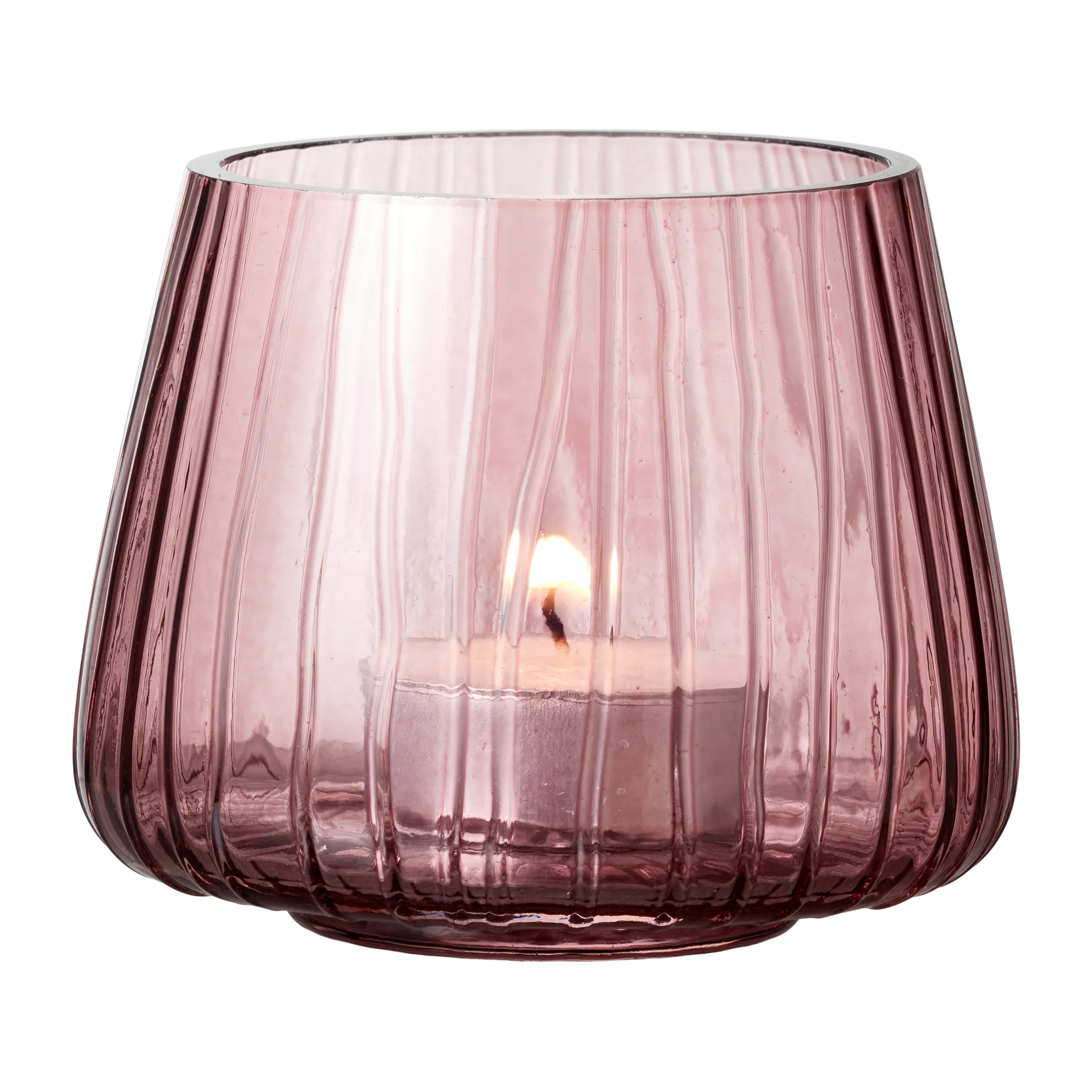 Porta velas 7,5 cm 2-peças Kusintha, Pink Bitz