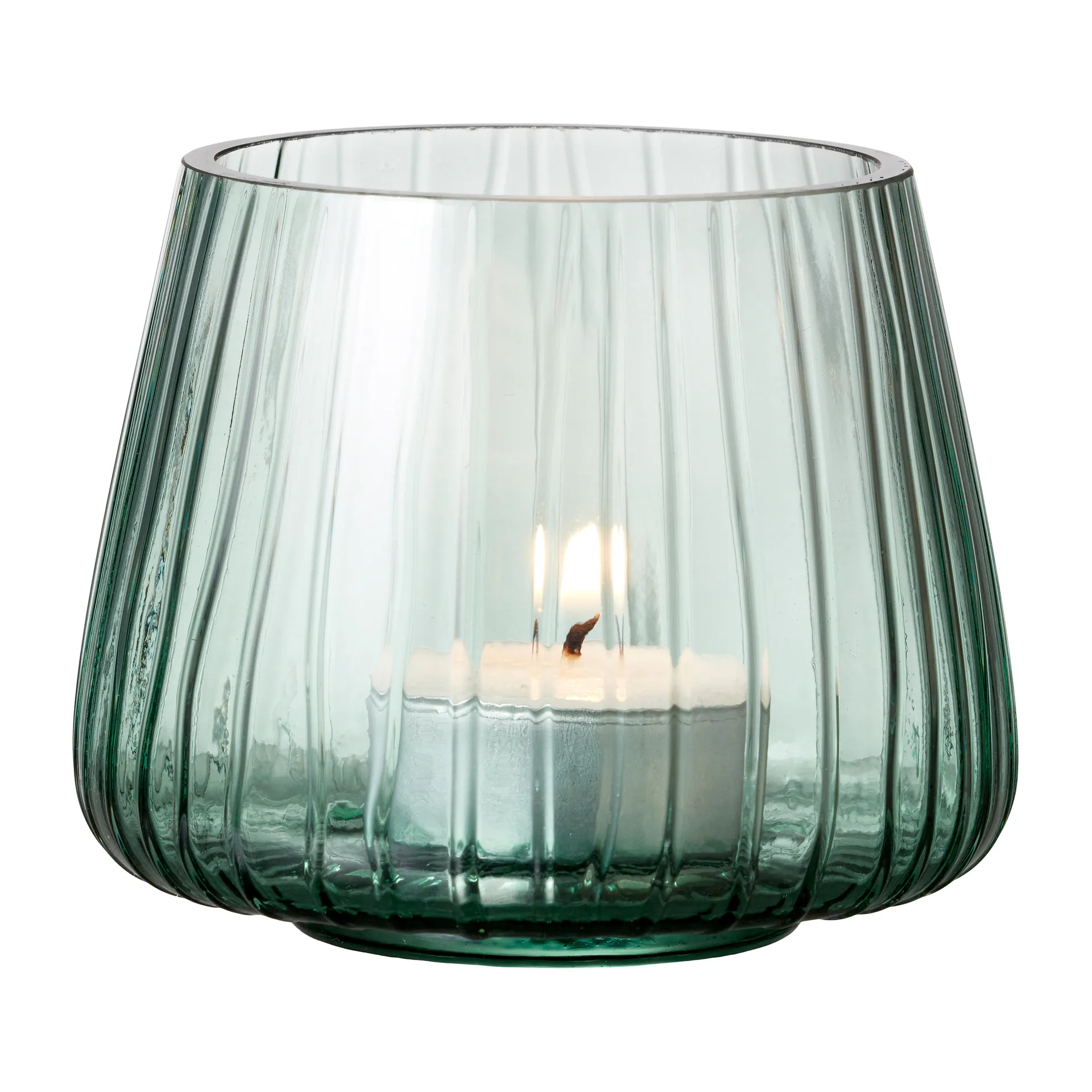 Porta velas 7,5 cm 2-peças Kusintha, Verde Bitz