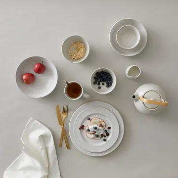 Prato Bitz Ø27 cm mate - branco creme mate - Bitz