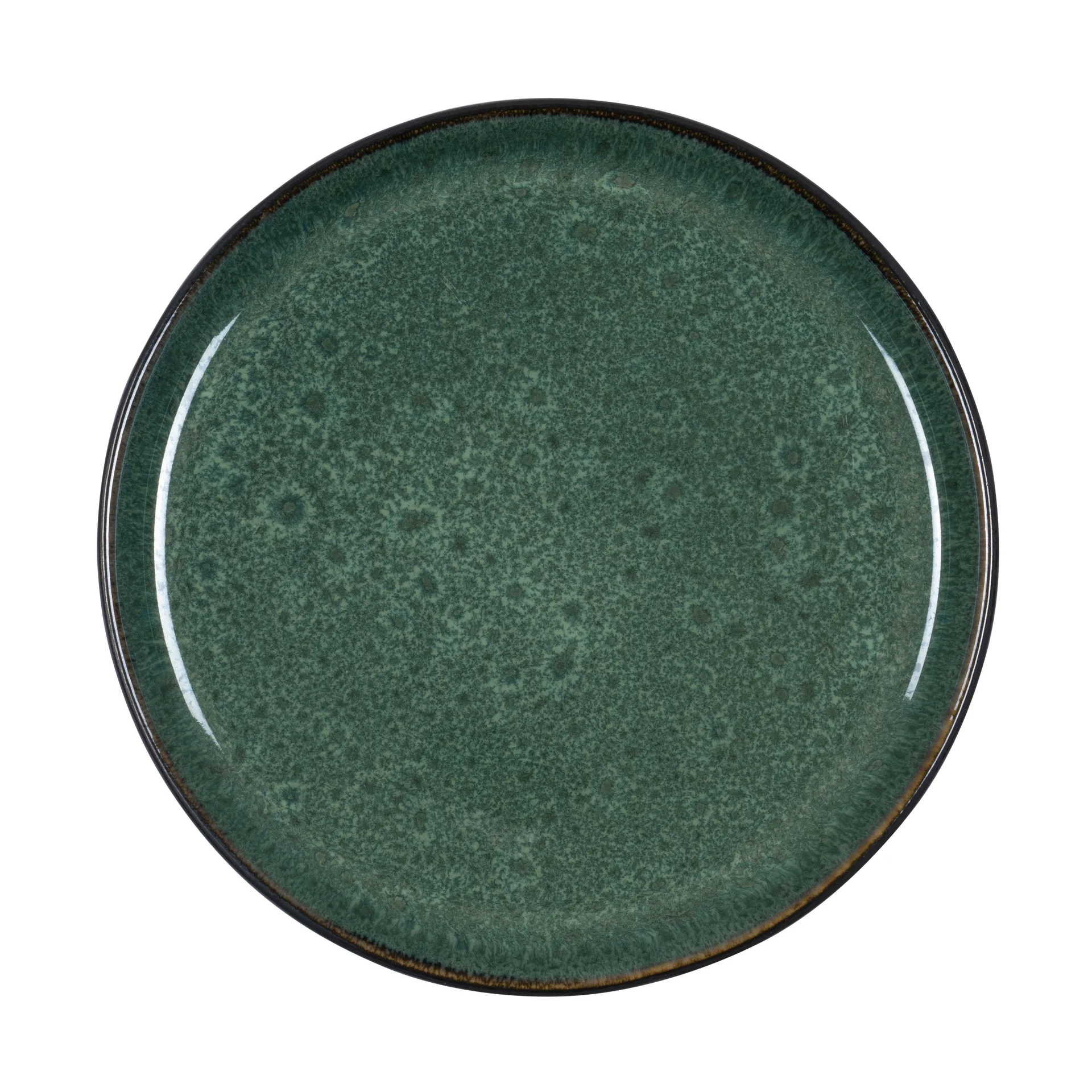 Prato Bitz gastro Ø 21 cm, Preto-verde Bitz