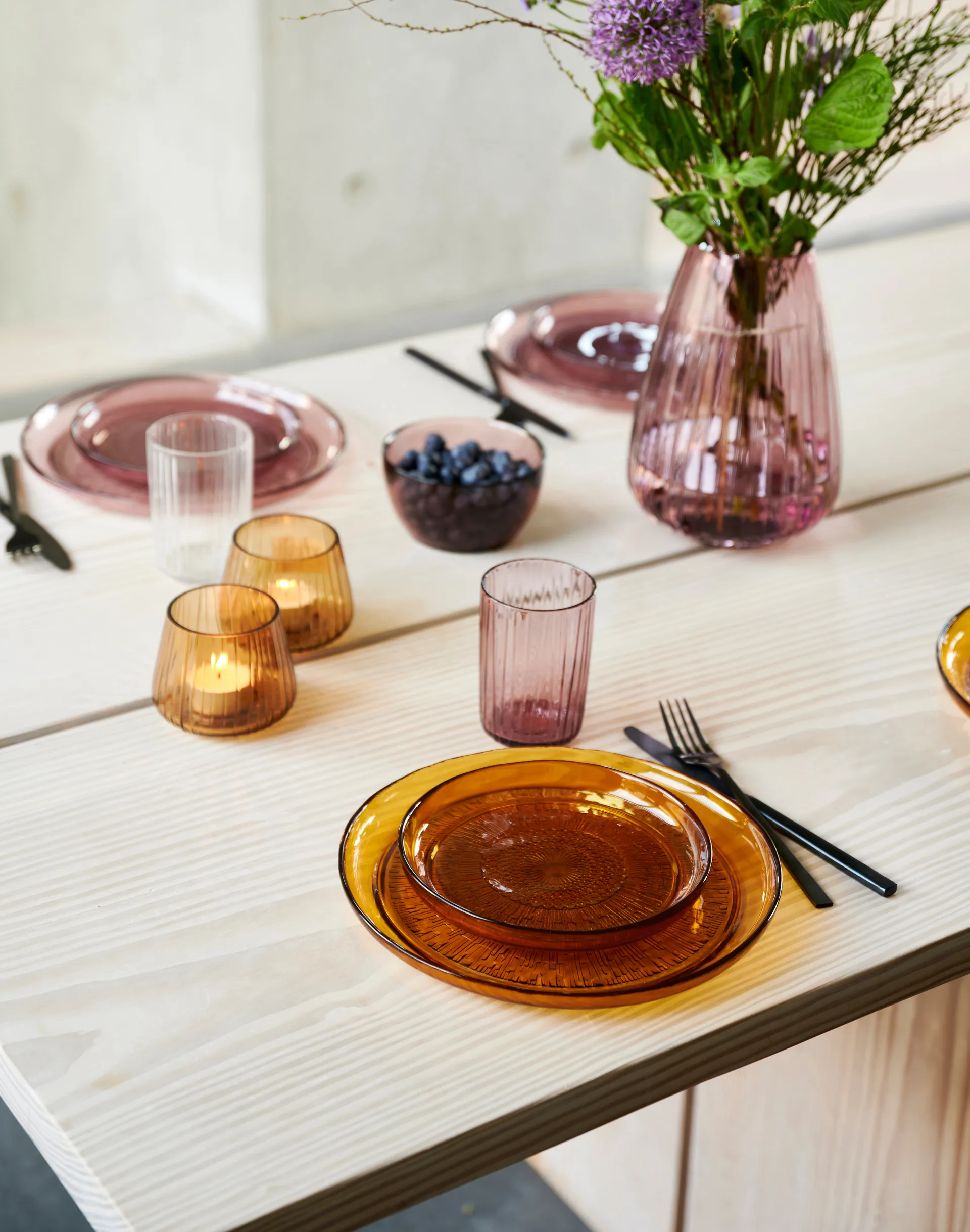 Prato Kusintha Ø25 cm, Âmbar Bitz