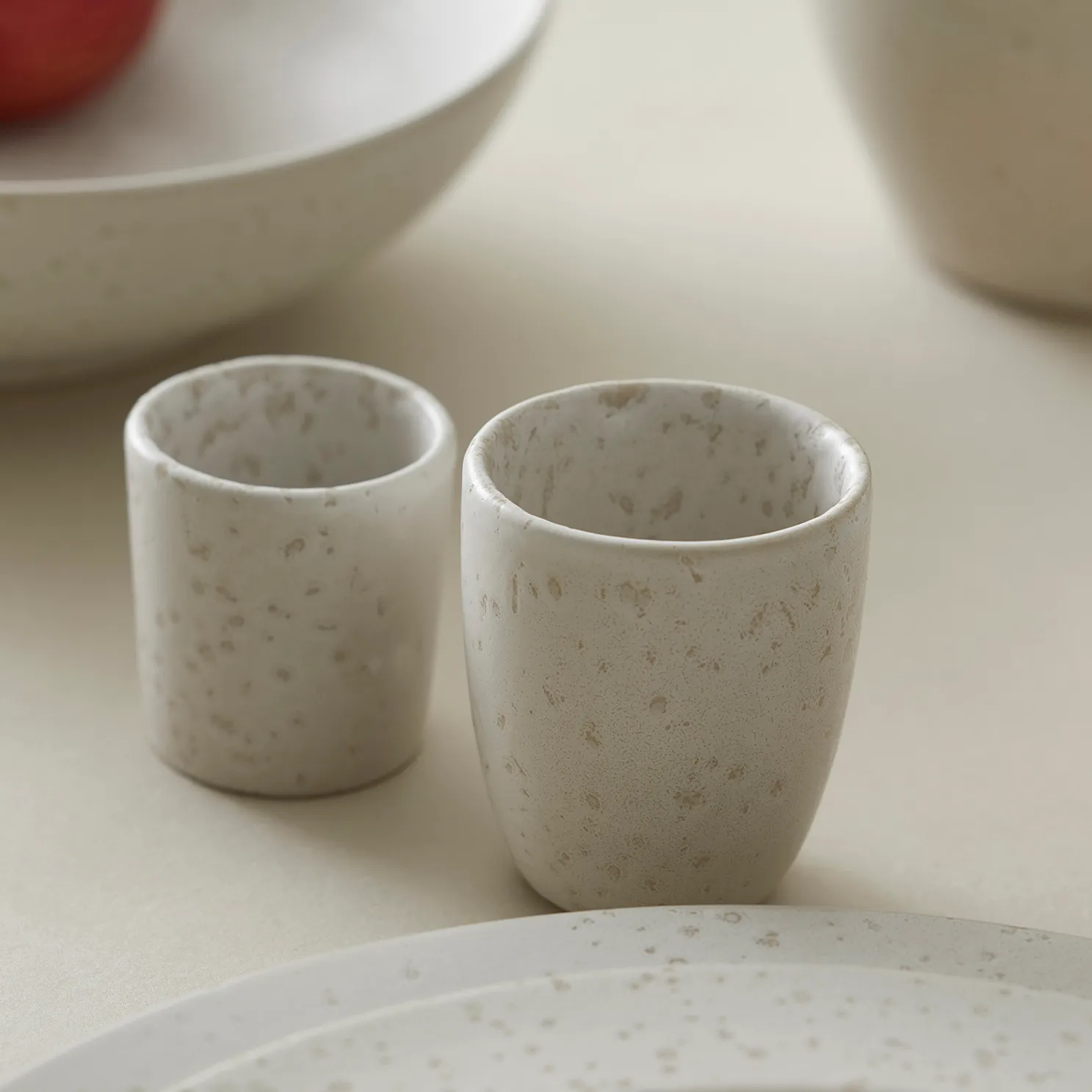 Suporte para ovos Bitz 5 cm mate, branco creme mate Bitz