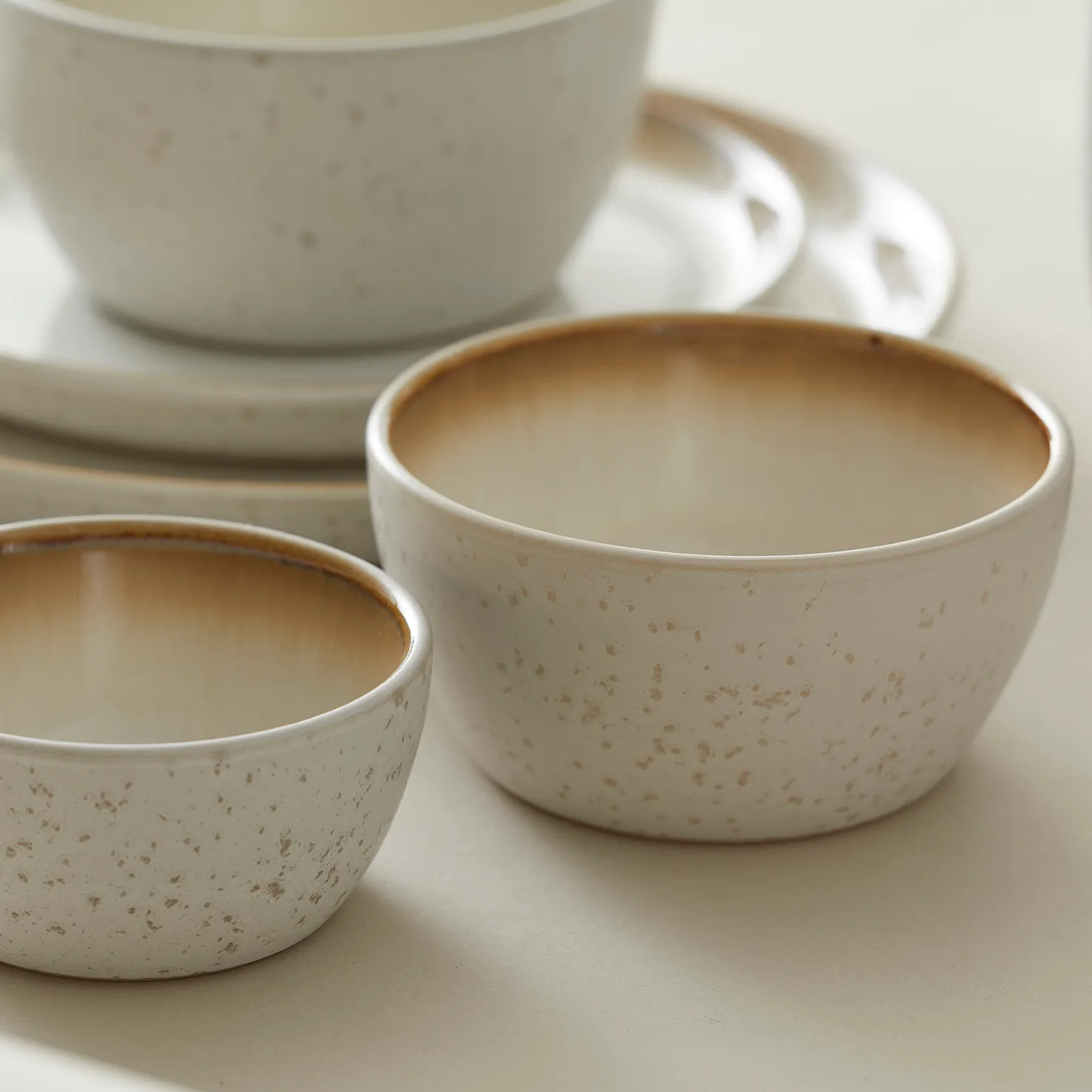 Tigela Bitz Ø14 cm creme, branco creme-creme Bitz