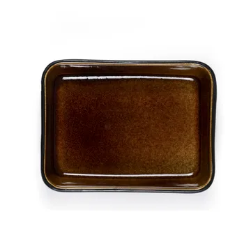 Travessa preto Bitz 19x14 cm - Âmbar - Bitz