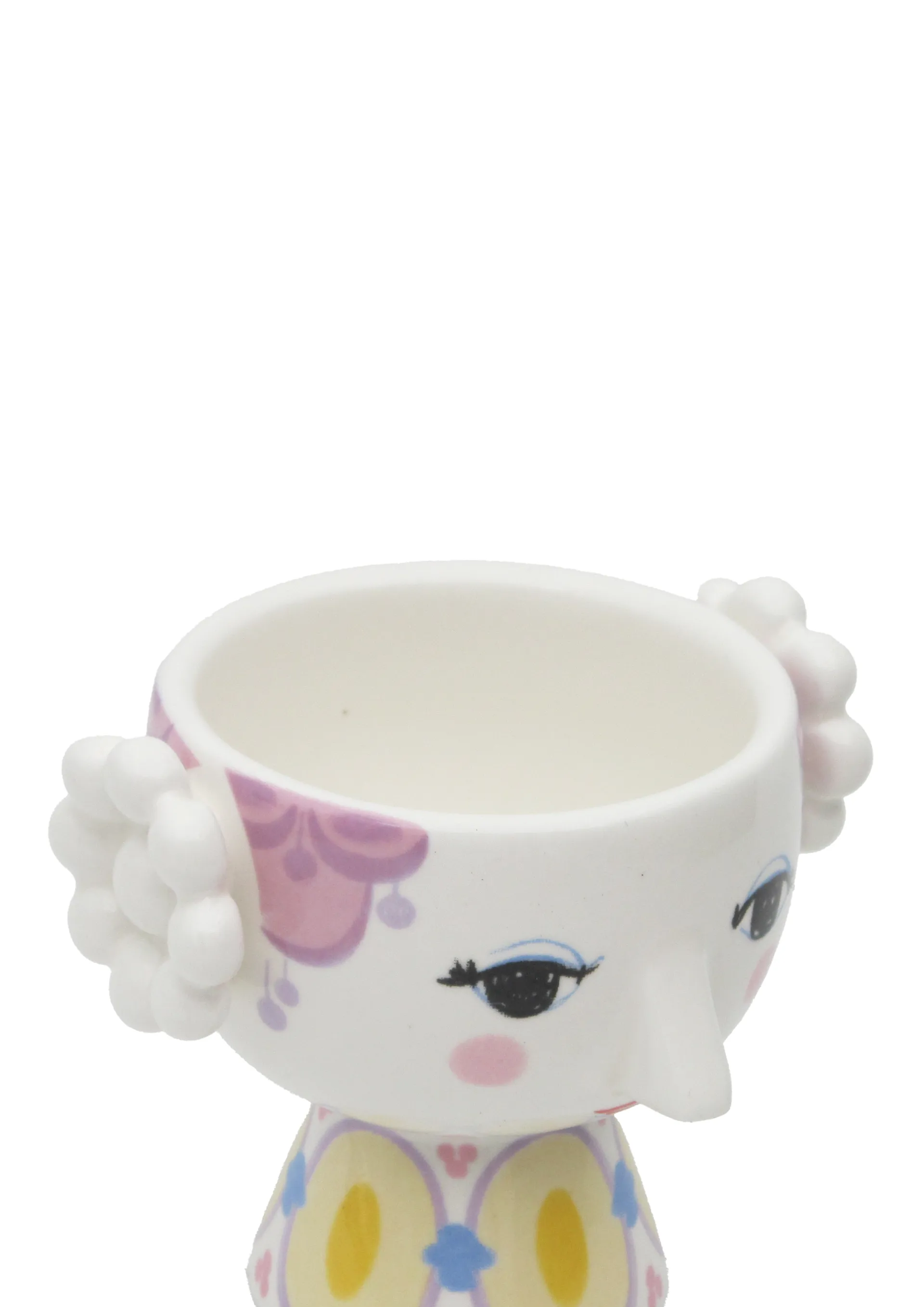 Castiçal Eva Ø6,5 cm 2 unid., Lavandas Amarelas Bjørn Wiinblad