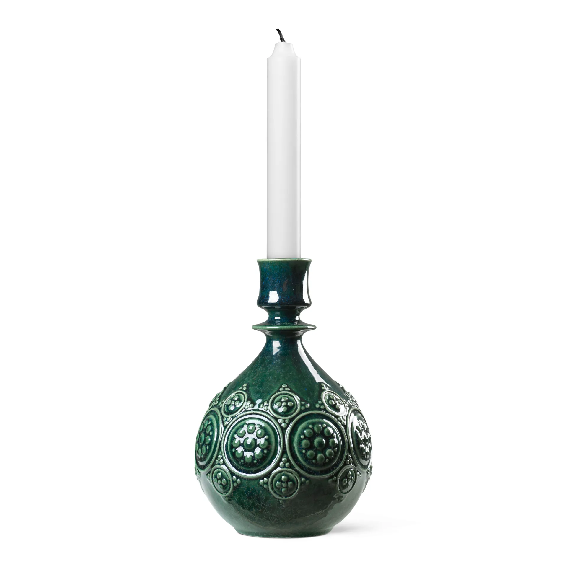 Suporte para velas Symphony Magic 18 cm, verde escuro Bjørn Wiinblad