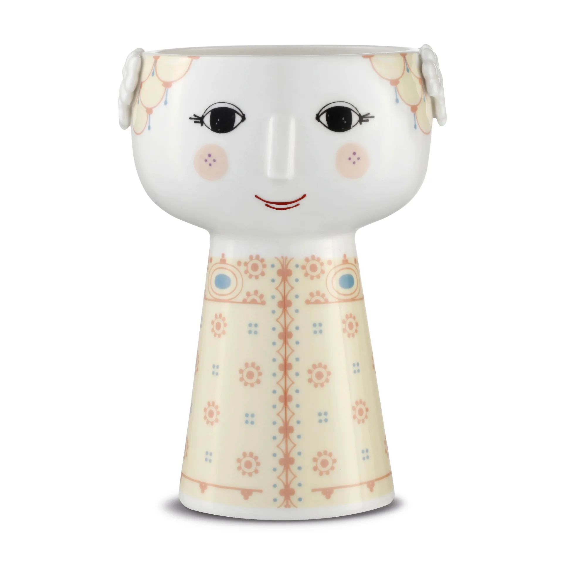 Vaso Eva 15 cm, Soft yellow Bjørn Wiinblad