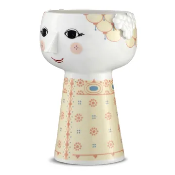 Vaso Eva 15 cm - Soft yellow - Bjørn Wiinblad