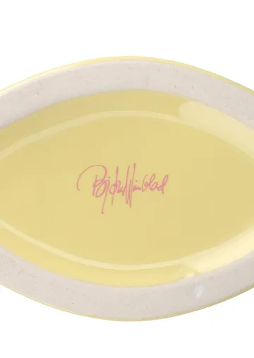 Vaso Nina - Amarelo-rosa, 22 cm - Bjørn Wiinblad