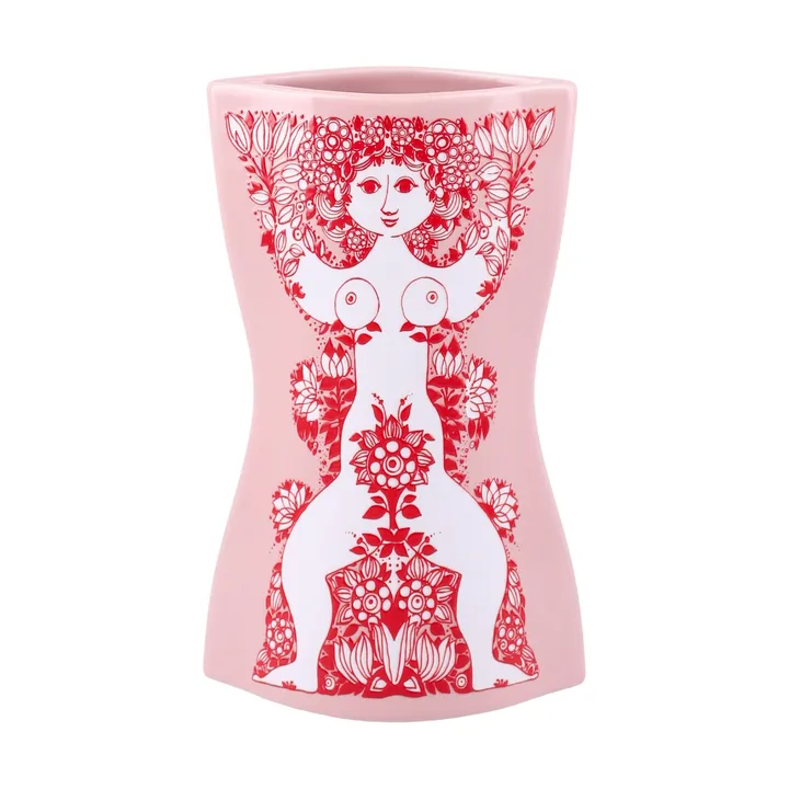 Vaso Nina - Rosa-vermelho, 16,5 cm - Bjørn Wiinblad