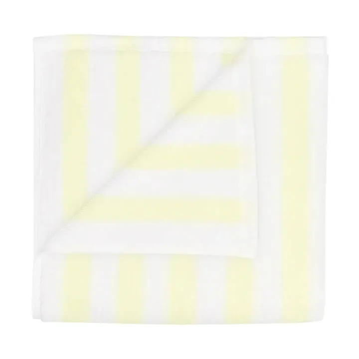 Arto toalha - Branco-amarelo transparente, 50x100 cm - blomus