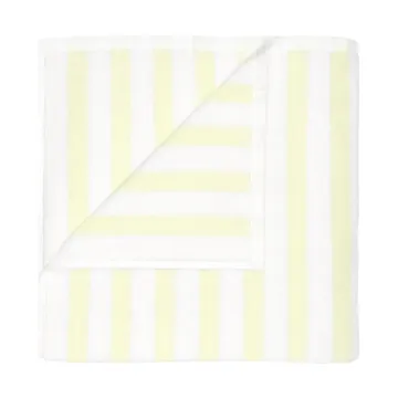 Arto toalha - Branco-amarelo transparente, 70x140 cm - blomus