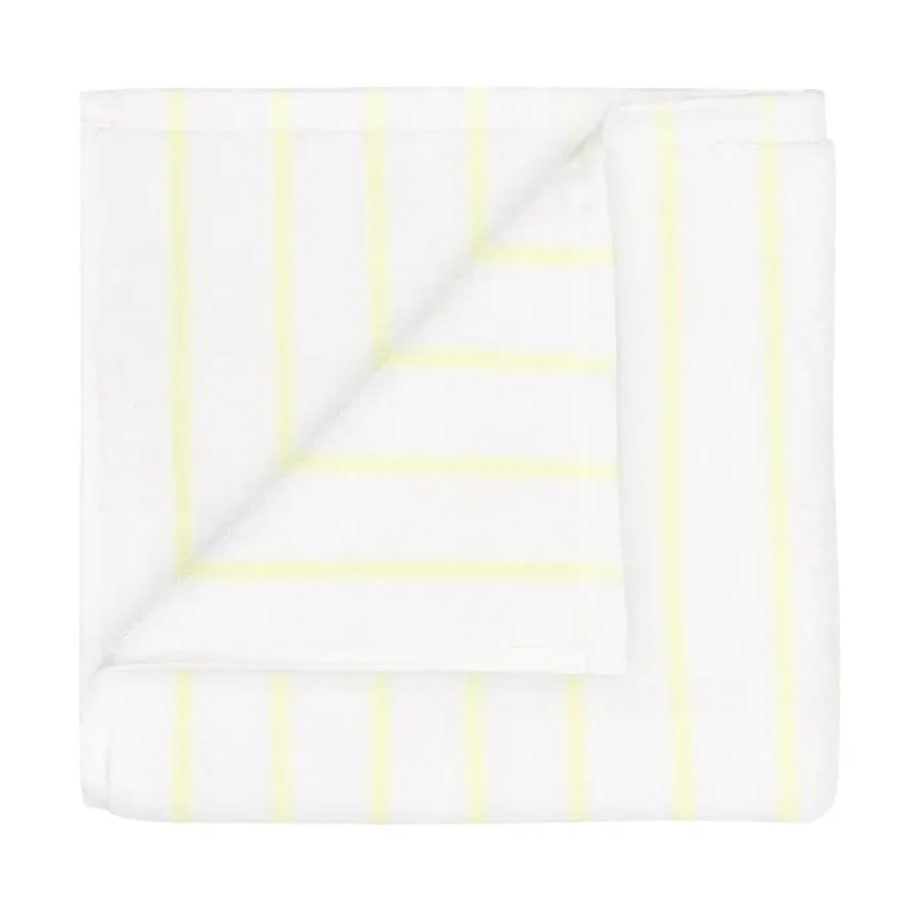 Arto toalha, Pack de 2, amarelo transparente-branco, 30x50 cm blomus
