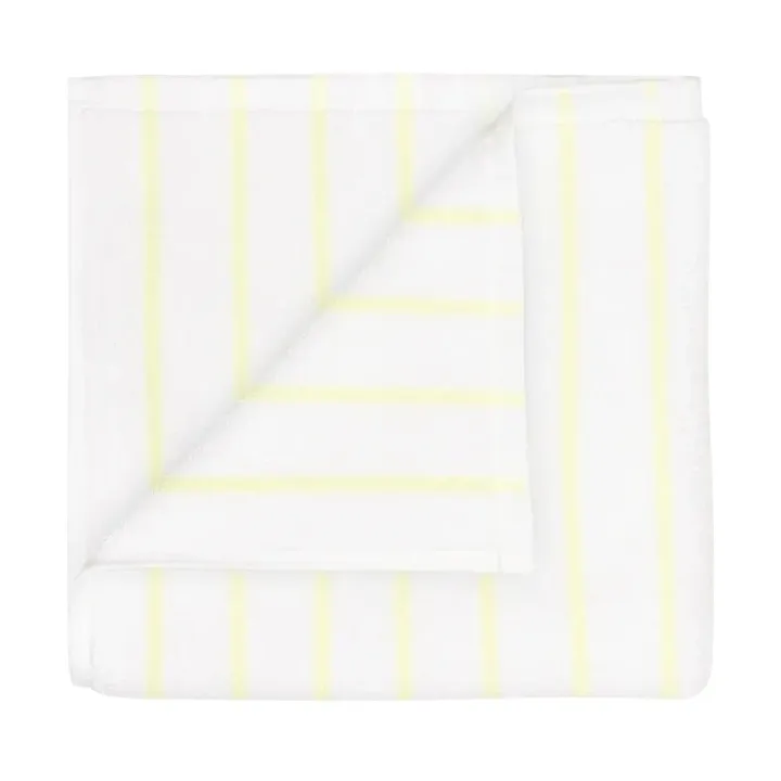 Arto toalha - Pack de 2, amarelo transparente-branco, 30x50 cm - blomus