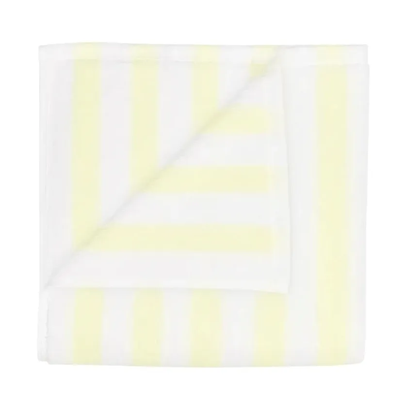 Arto toalha, Pack de 2, branco-amarelo transparente, 30x50 cm blomus