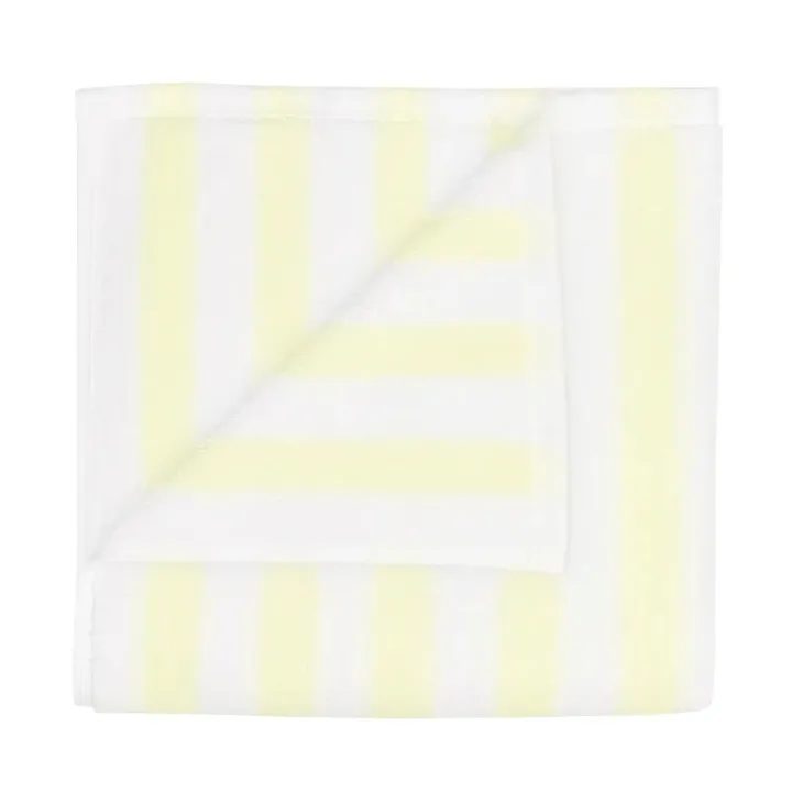 Arto toalha - Pack de 2, branco-amarelo transparente, 30x50 cm - blomus