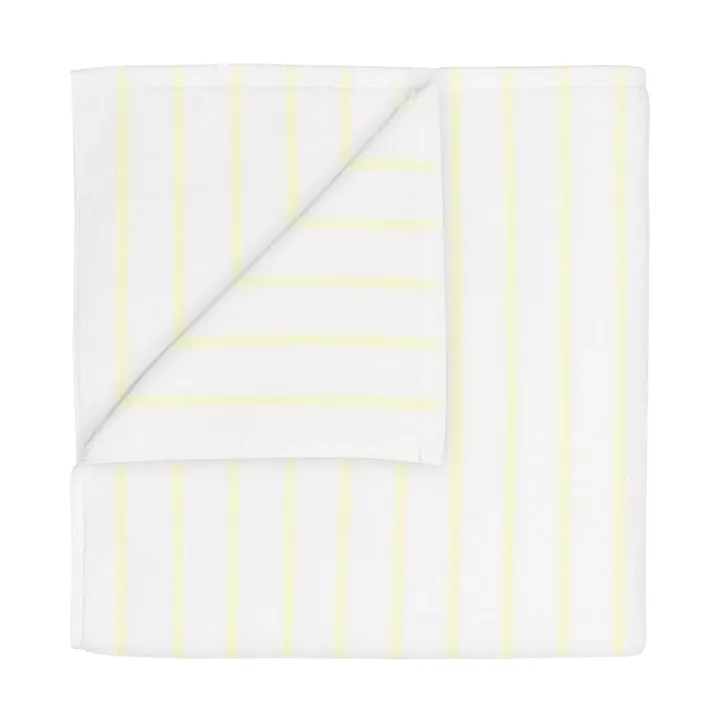 Arto toalha - Transparente amarelo-branco, 70x140 cm - blomus