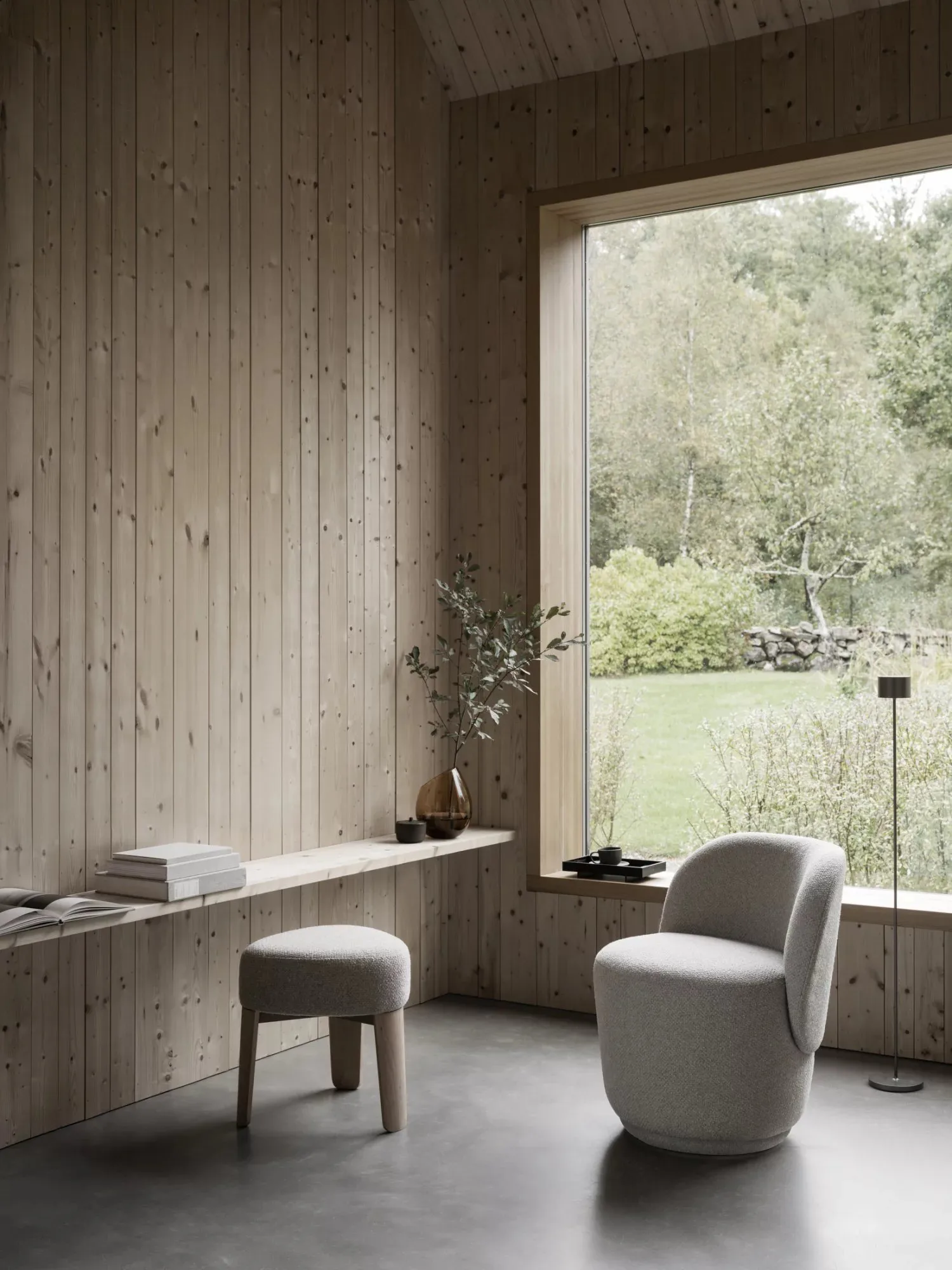 Banco Kuon 45xØ47 cm, Deserto de Socia blomus