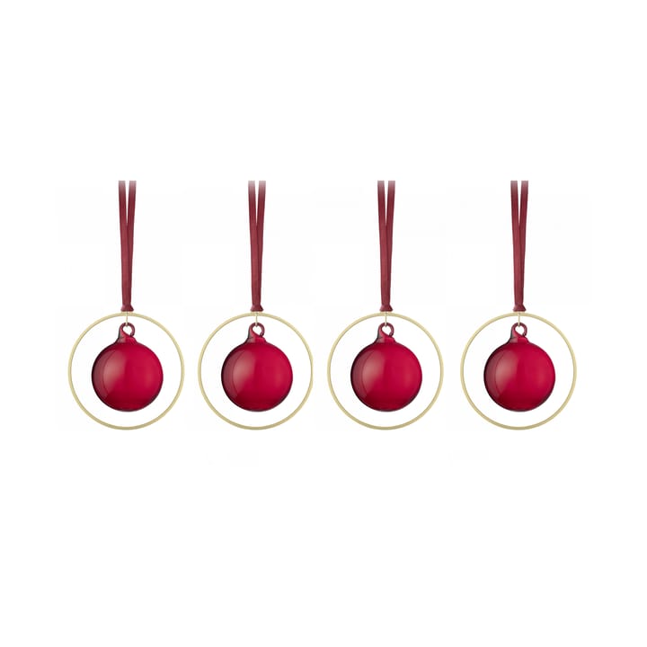 Bola de Natal KITAI 8,5 cm 4-unidades - Port - Blomus