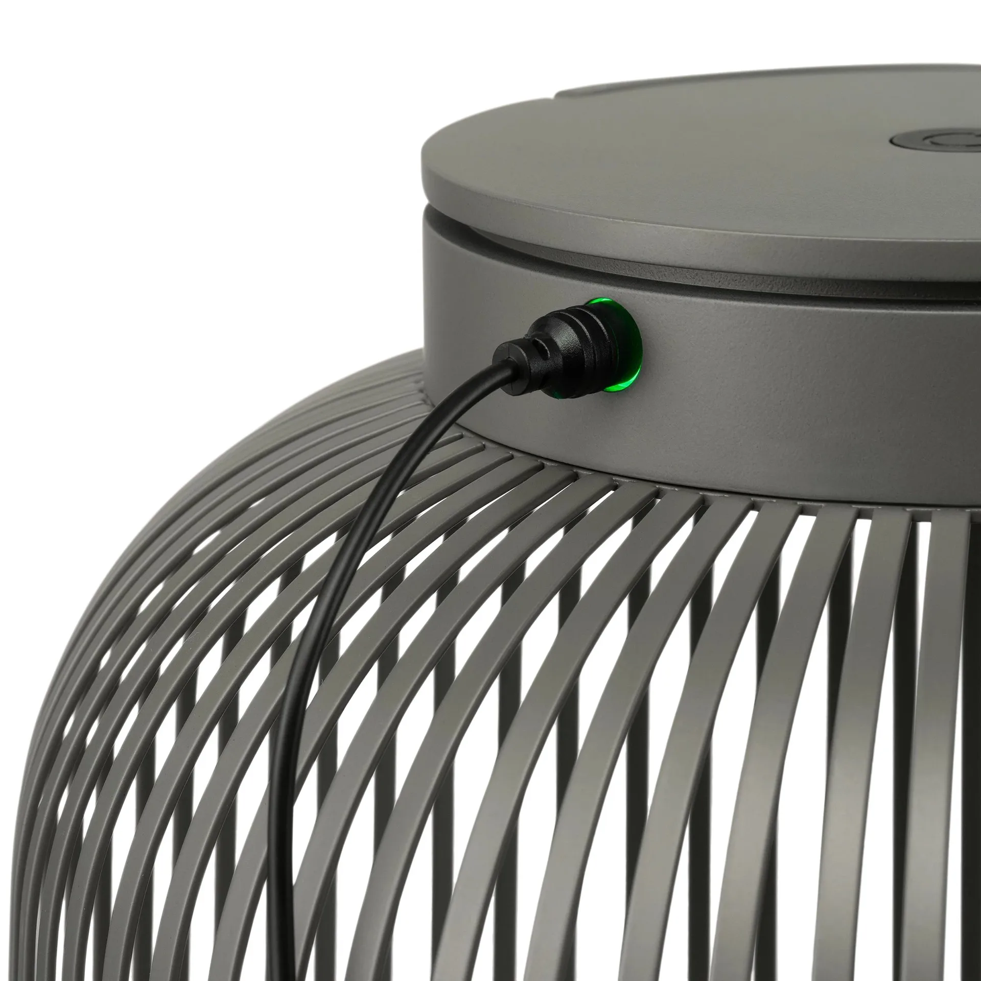 Candeeiro Lito LED M, Granite Gray blomus