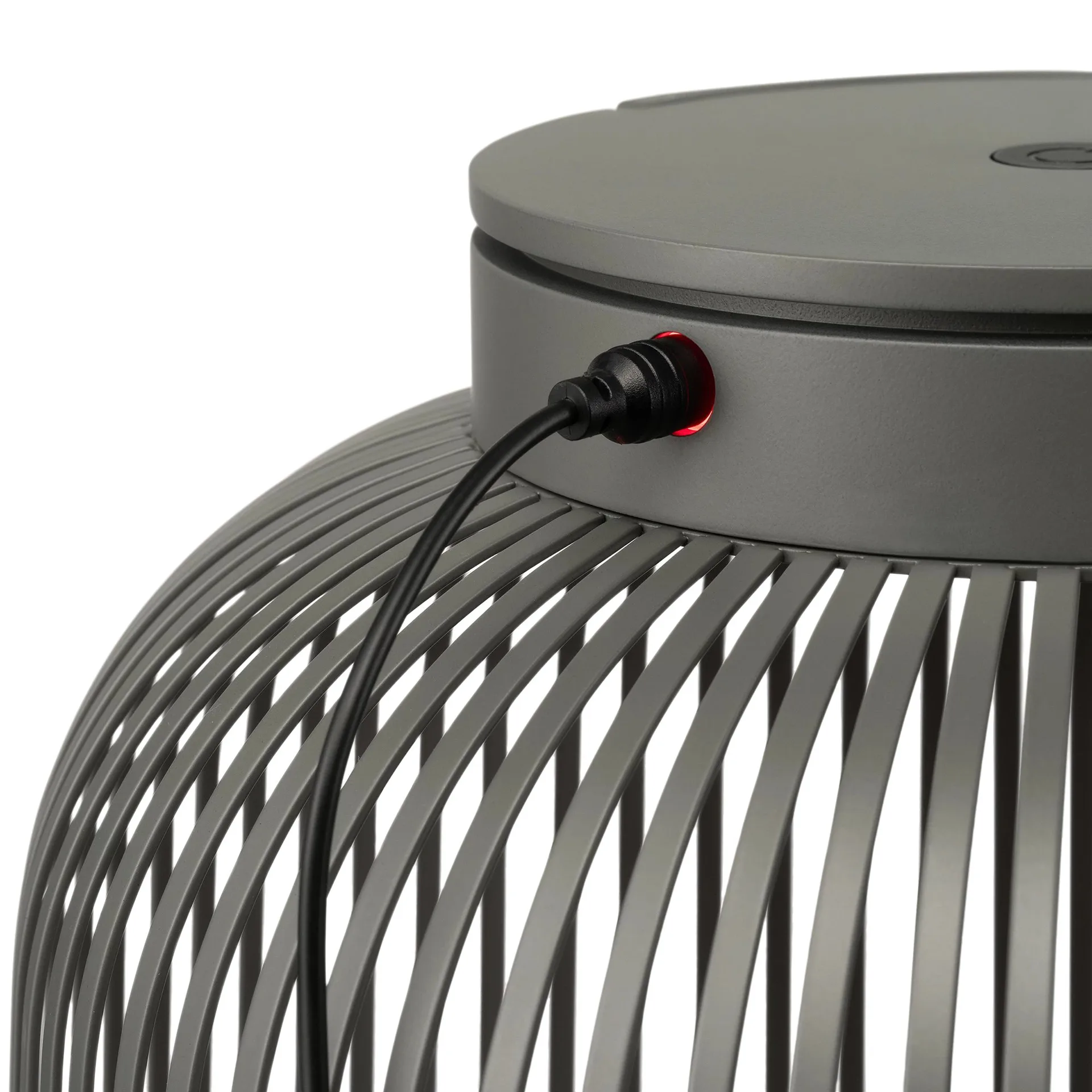 Candeeiro Lito LED M, Granite Gray blomus