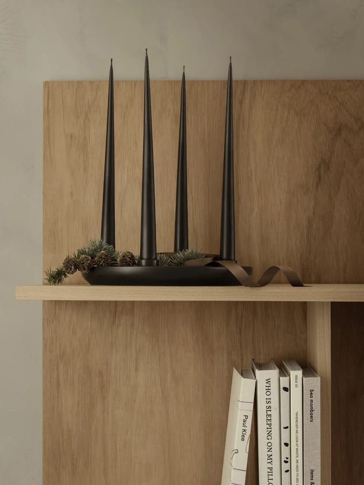 Castiçais ADVENT Ø27 cm, Black Blomus