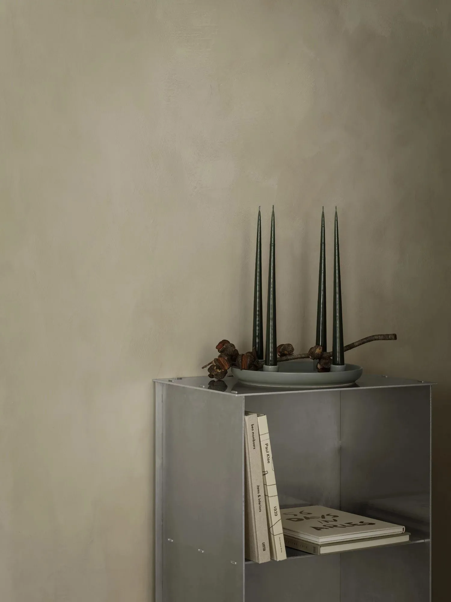 Castiçais ADVENT Ø27 cm, Duck green blomus