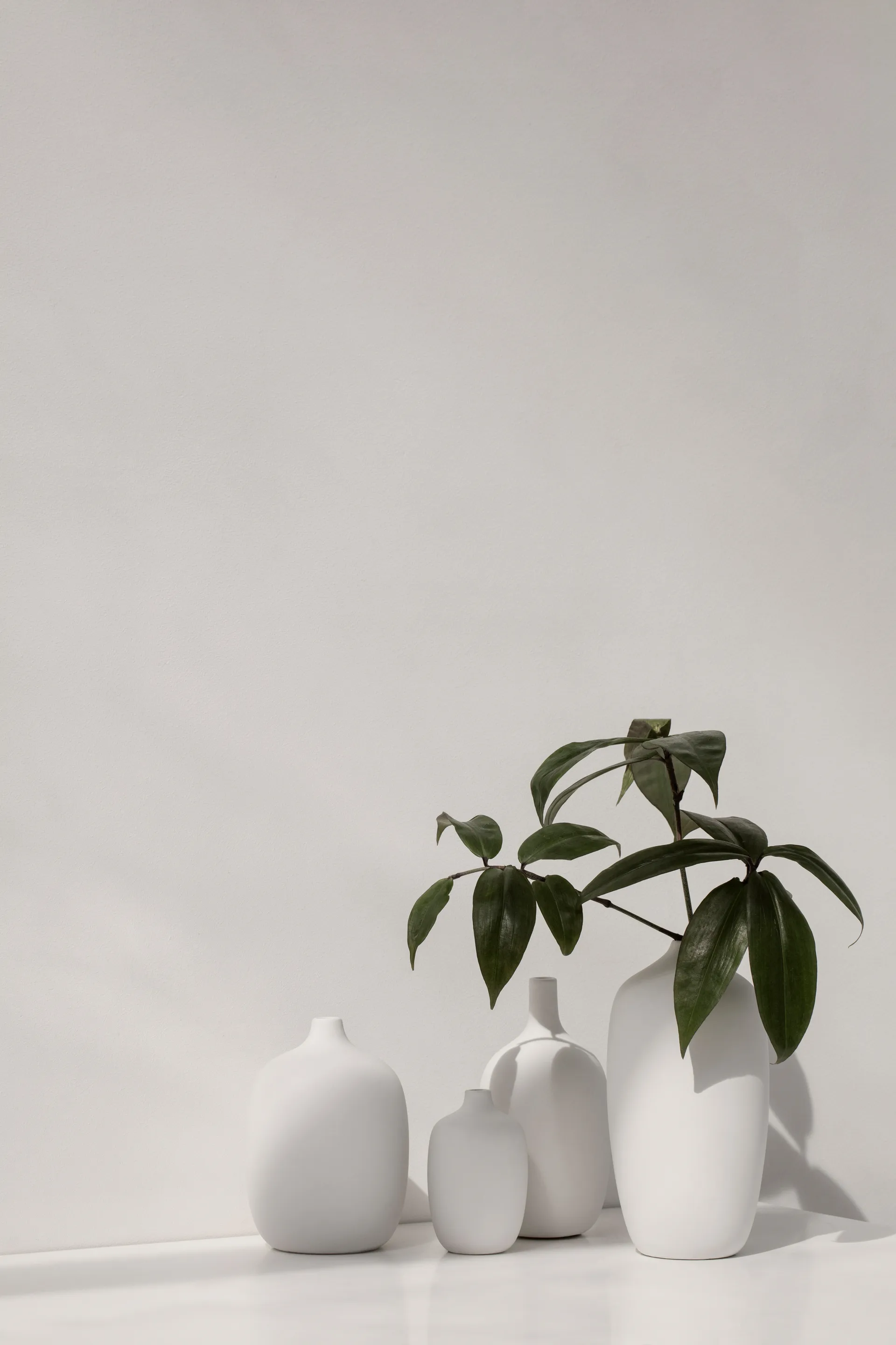 Ceola vaso 13 cm, Branco blomus