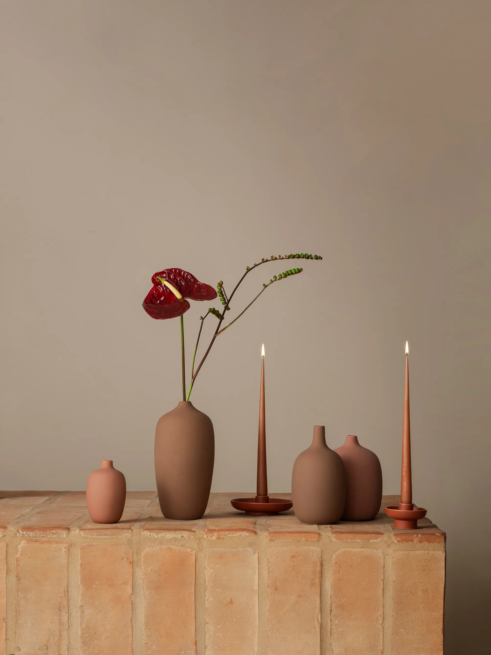 Ceola vaso 21 cm, Indiano Bronzeado blomus