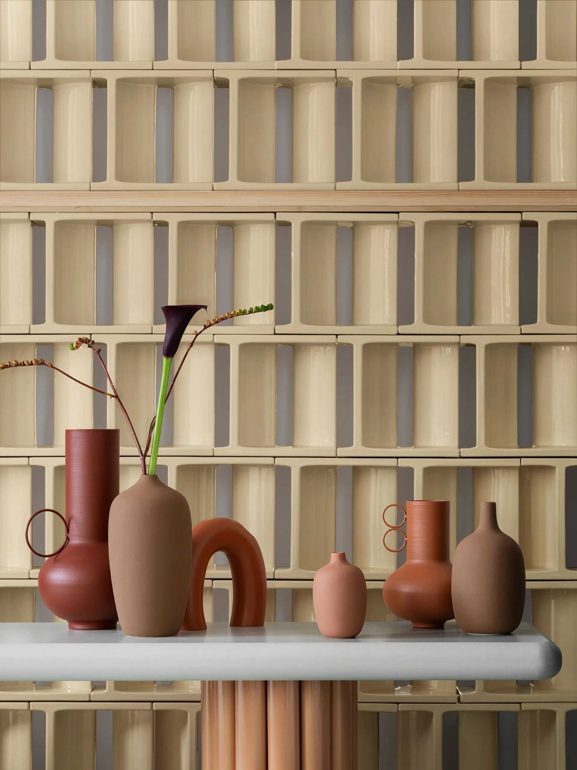 Ceola vaso 25 cm, Indiano Bronzeado blomus