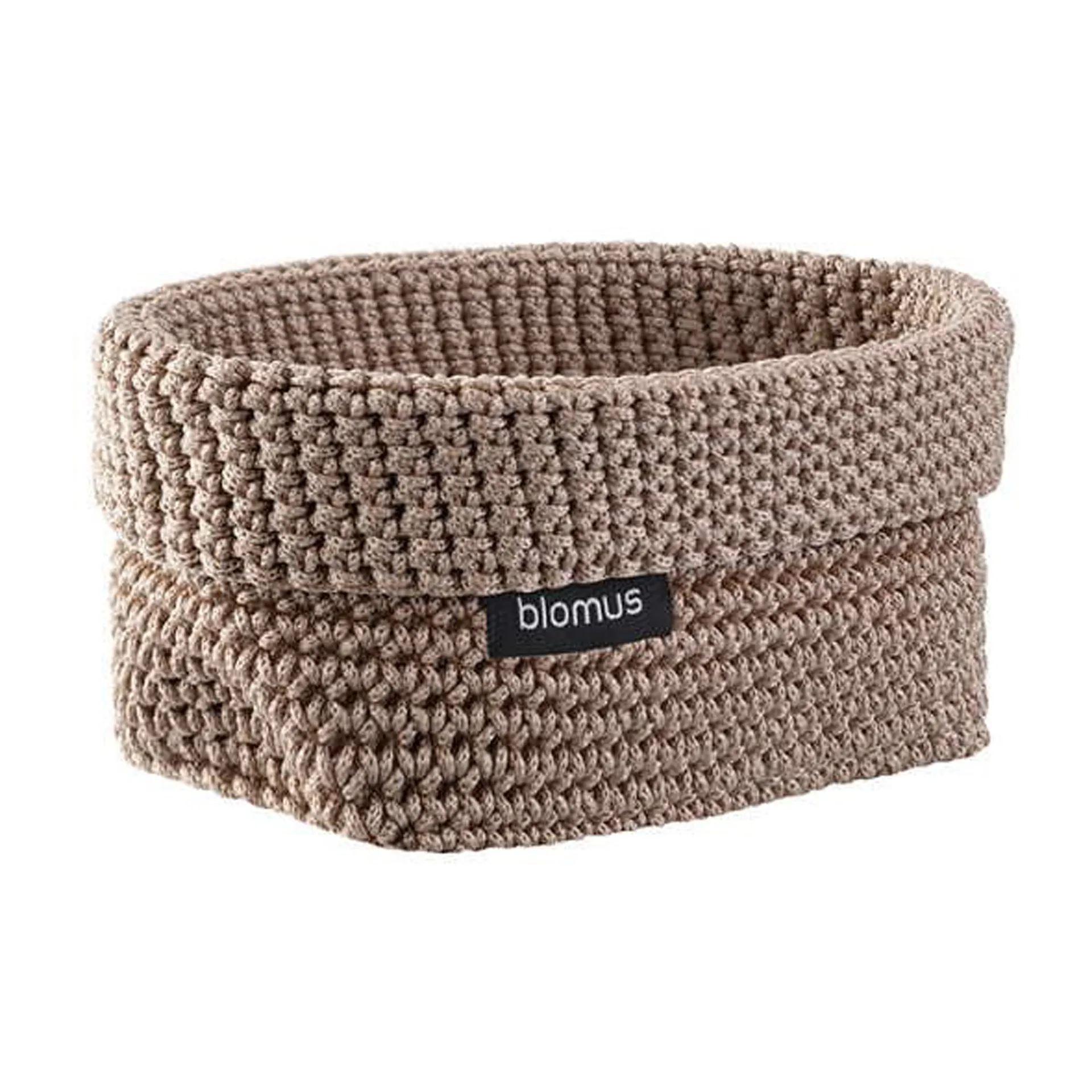 Cesta têxtil Tela M 10x15 cm, Bark blomus