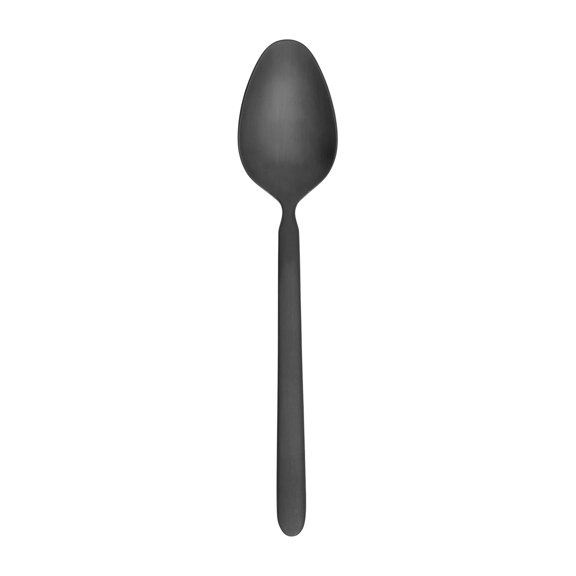 Colher de chá STELLA preto, 15 cm blomus