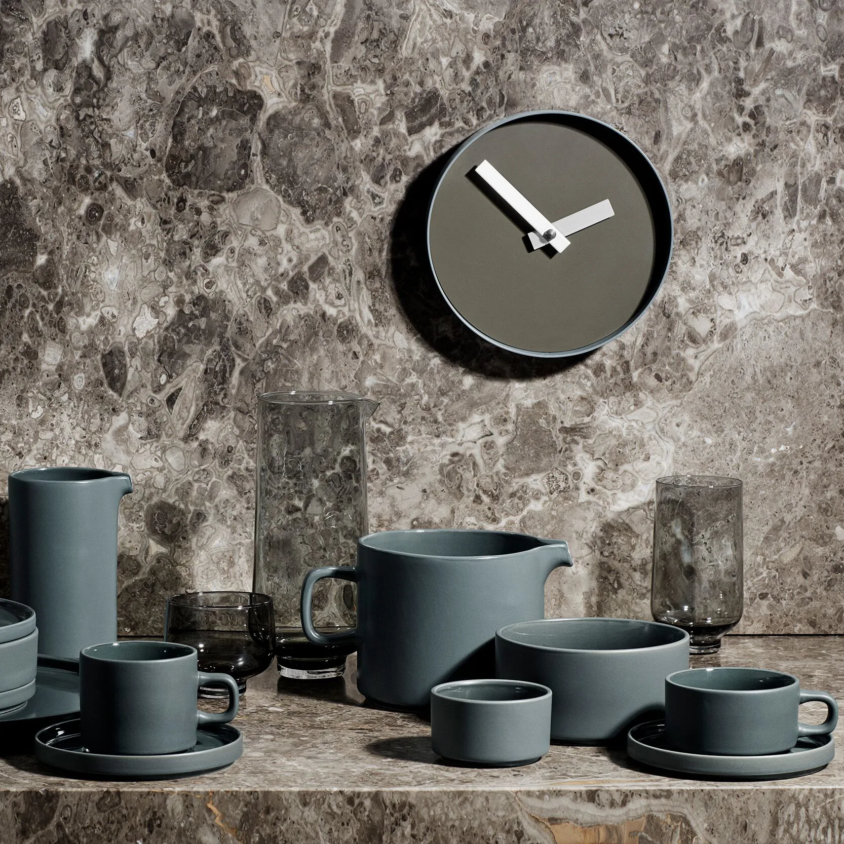 Copo Flow 22 cl 2-pack, Fumado blomus