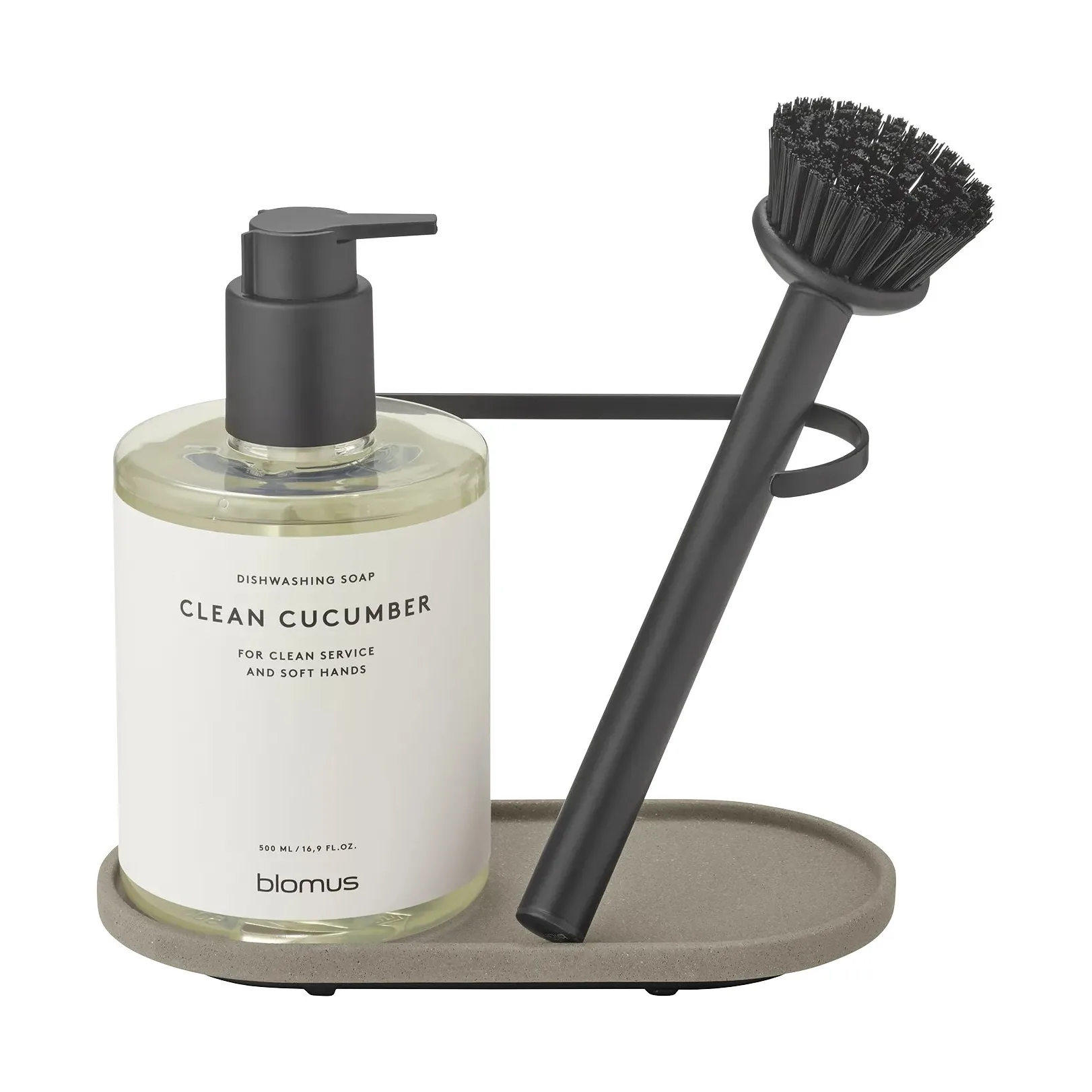 Dhuva suporte para escova de loiça e sabonete, Luto Pomba blomus