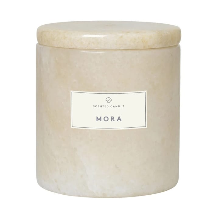 Frable vela perfumada mármore Ø7 cm, Moonbeam-mora Blomus