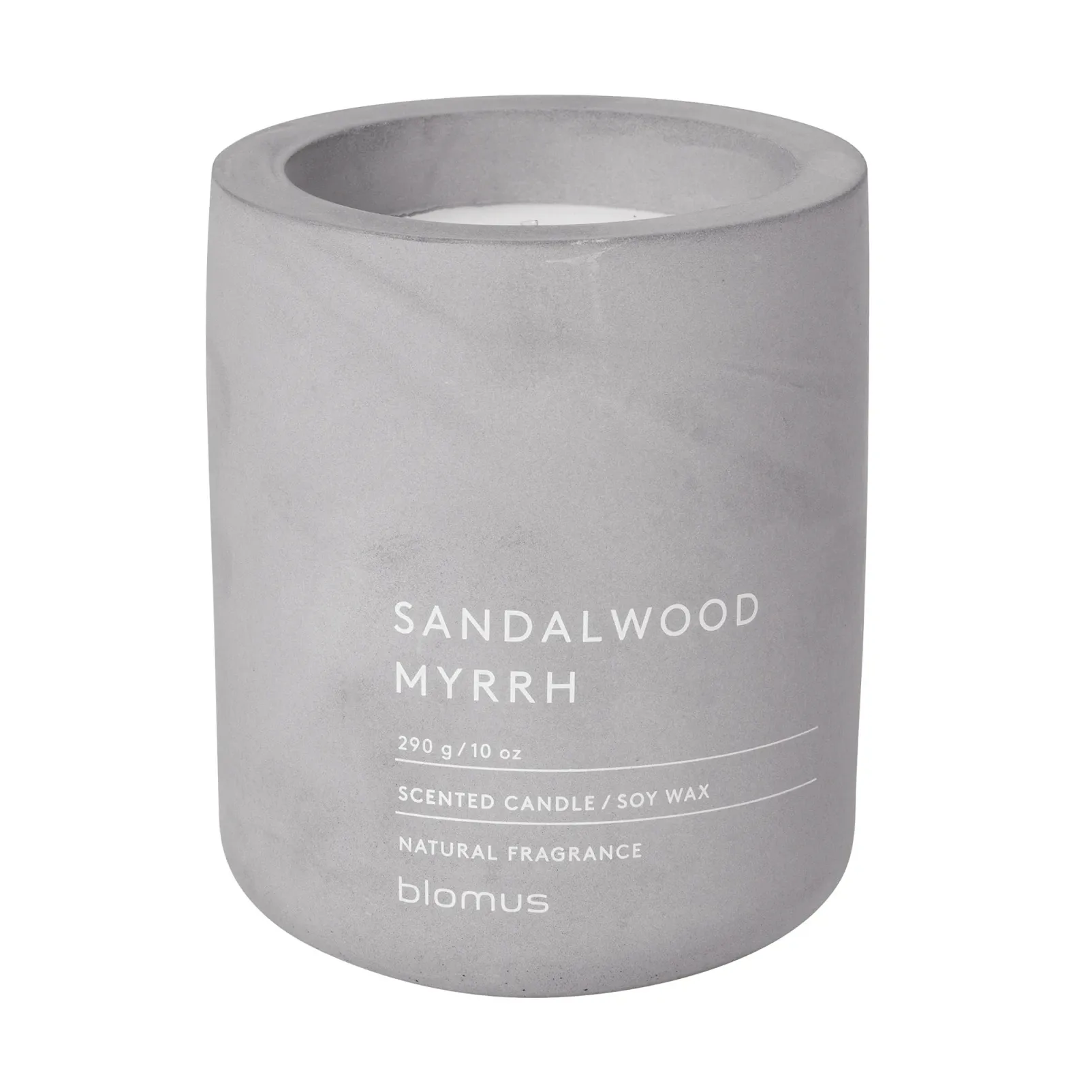 Fraga vela perfumada de 55 horas, Micro chip-Sandalwood & Myrrh blomus