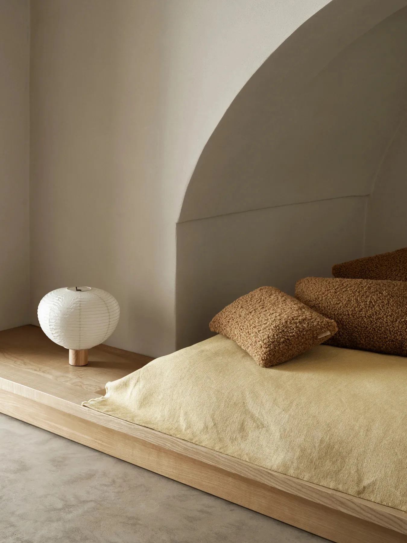 Kami candeeiro de mesa, Carvalho, Ø32 cm blomus