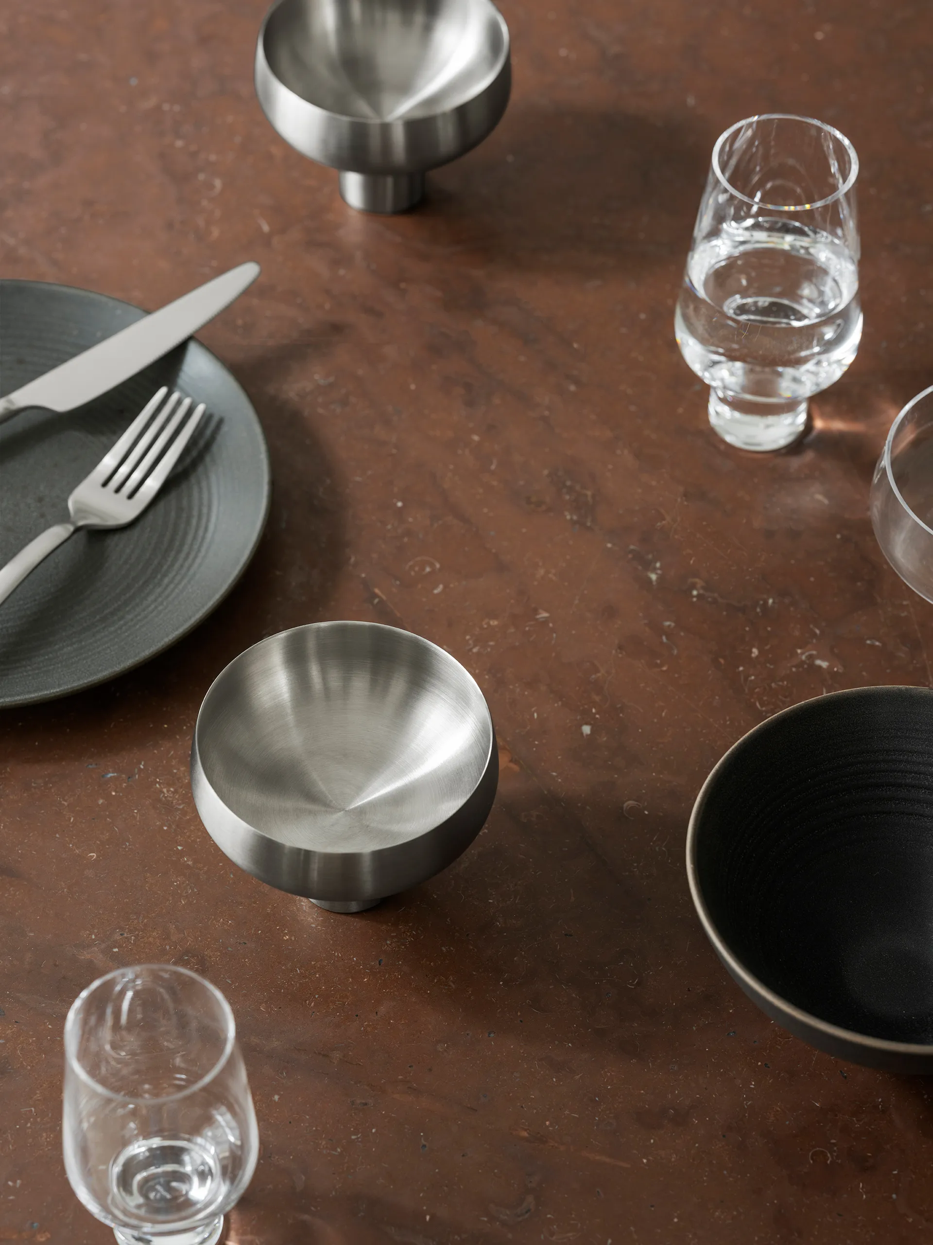 Koyoi taça de champanhe Coupe 9 cl, Aço inoxidável blomus