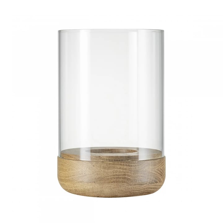 Lanto porta-vela L Ø15 cm, Transparente-carvalho blomus