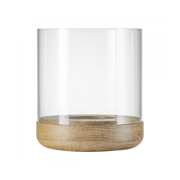 Lanto porta-vela XL Ø26.5 cm - Transparente-carvalho - Blomus
