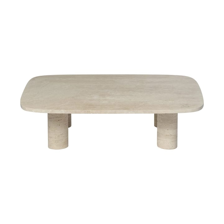Mesa de centro Volos L 100x70 cm, Travertine blomus