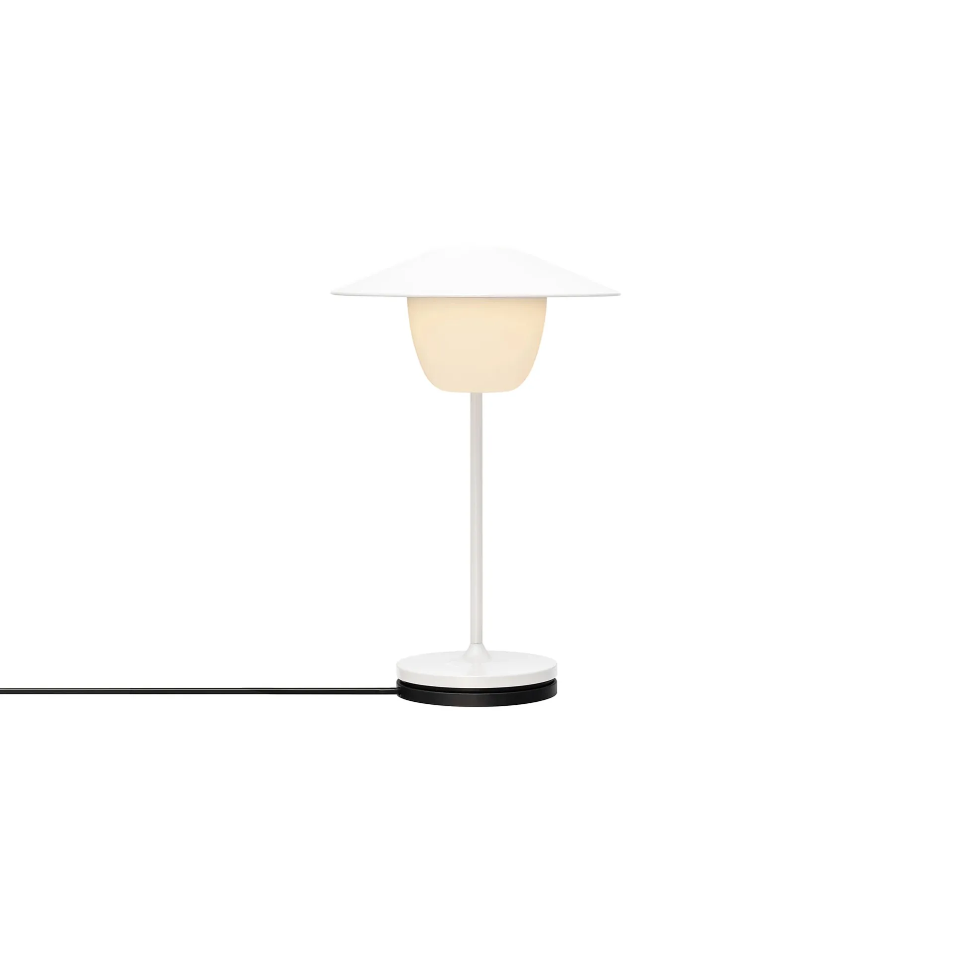 Mini candeeiro LED Ani 21,5 cm, Branco blomus