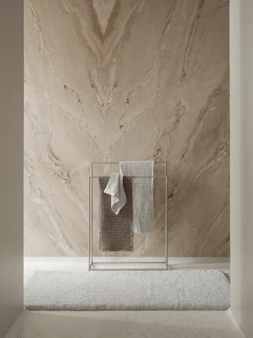 Modo cabide de toalha - Aço inoxidável mate, 86x60x18,5 cm - blomus