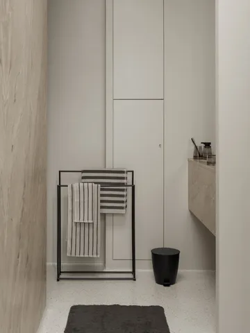 Modo cabide de toalha - Black, 86x60x18,5 cm - blomus