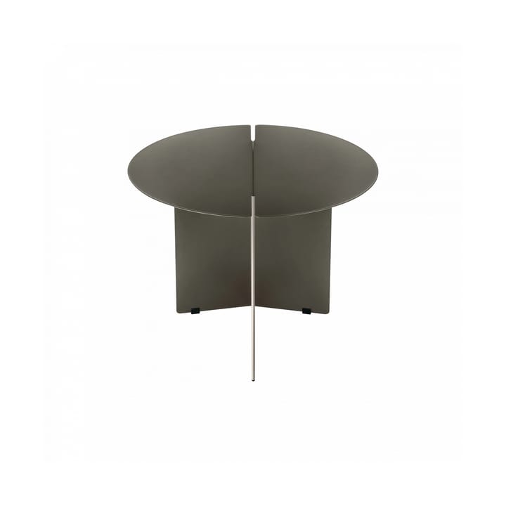 ORU mesa de apoio M Ø50 cm - Burned metal - Blomus