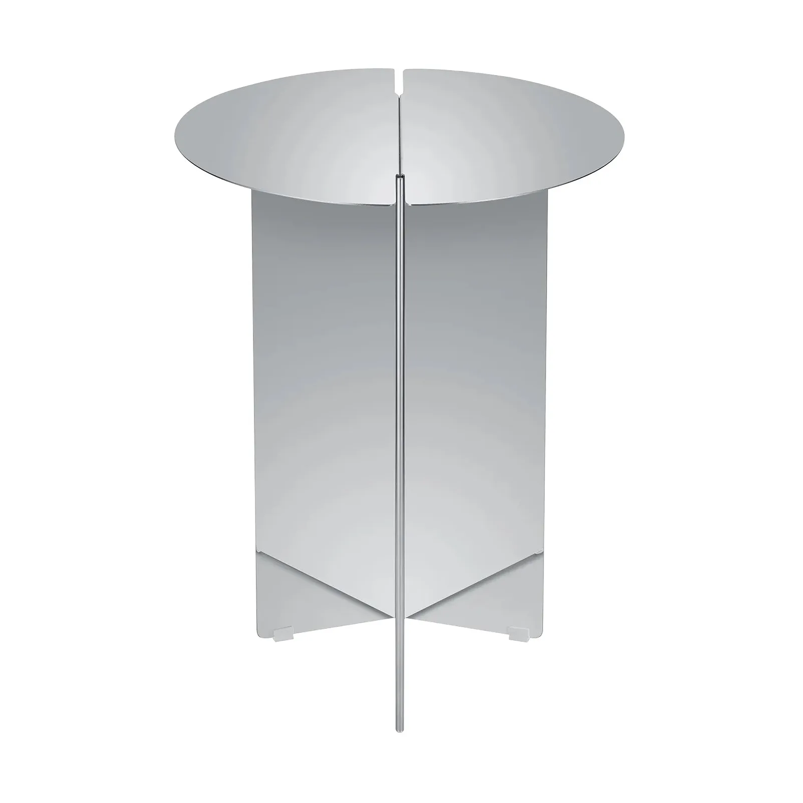 ORU mesa de apoio S Ø35 cm, Aço inoxidável polido blomus
