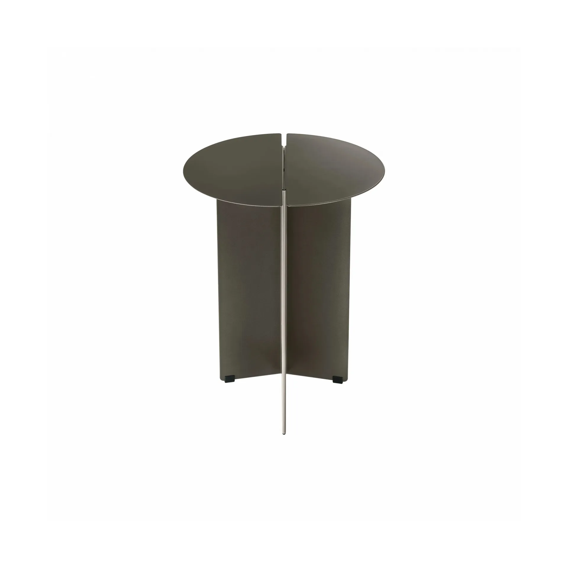ORU mesa de apoio S Ø35 cm, Burned metal blomus
